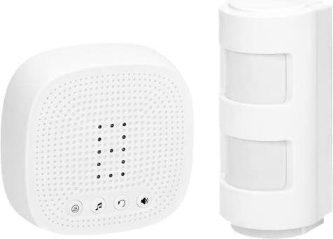 Produktbild MGA ORNO MA-716 Drahtlose Bewegungsmelder mit Alarm, Reichtweite 120m, IP44 Wasserdicht 1 Bewegungsmelde (8 m)