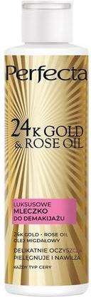 Image du produit Perfecta Lait démaquillant 24k Gold Rose 200ml (Lait nettoyant, 200 ml)