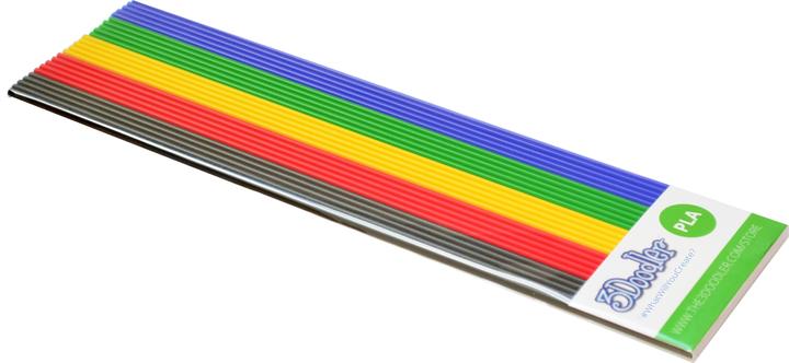 Produktbild 3Doodler 25 PLA-Filamente MIX 1 (PLA, 3 mm, 2 g, Mehrfarbig)