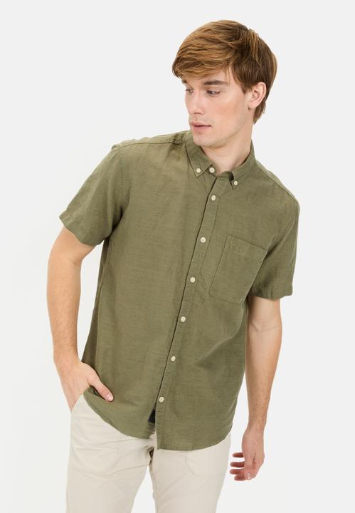 Immagine prodotto Camel Active Kurzarmhemd aus einem Baumwoll-Leinenmix (XXL)