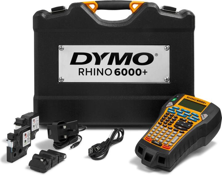 Immagine prodotto Dymo Rhino 6000+ in una robusta custodia rigida ABC UK