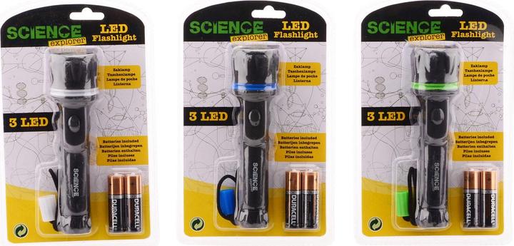 Produktbild Johntoy Science Explorer Taschenlampe LED (22 cm)