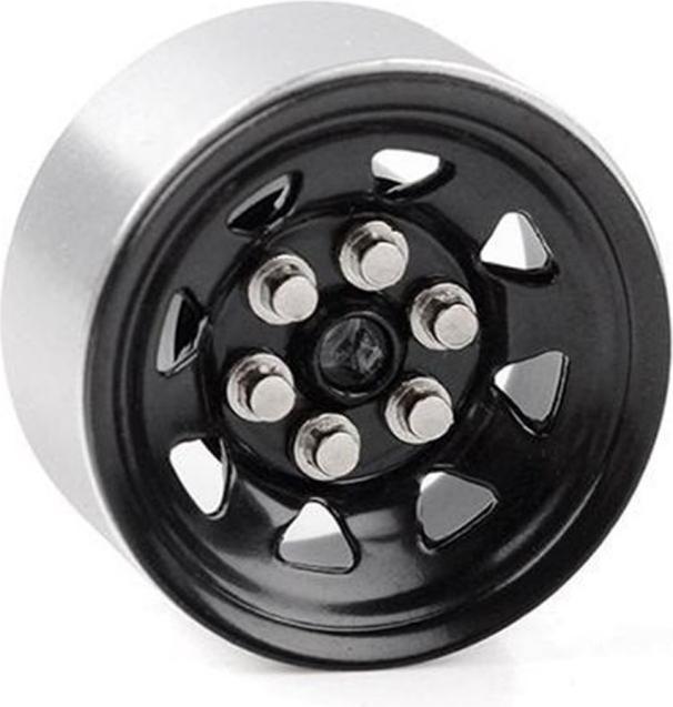 Produktbild Rc4Wd Felgen Stock Beadlock 0.7 Stahl Schwarz, 4 Stück