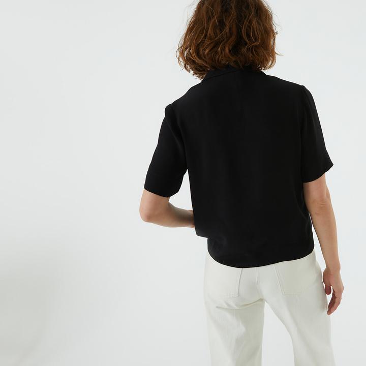 Produktbild La Redoute Collections Kurzärmelige Bluse mit Reverskragen (32)