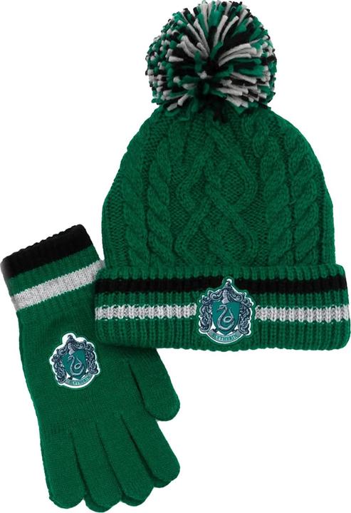 Produktbild Hut und HandschuhSet 2erPack Slytherin (One Size)