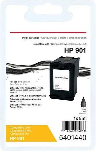 Actual product image Office Depot Ink Cartridge Compatible HP 901 CC653A Black (FC)