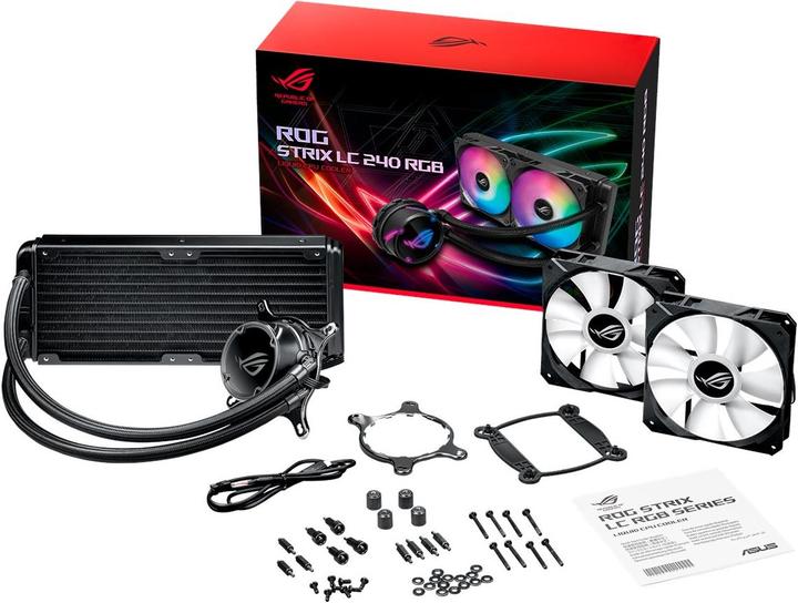 Actual product image ASUS ROG STRIX LC 240 RGB