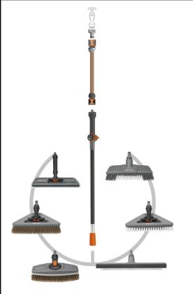 Gardena Manche télescopique (2.60 m)
