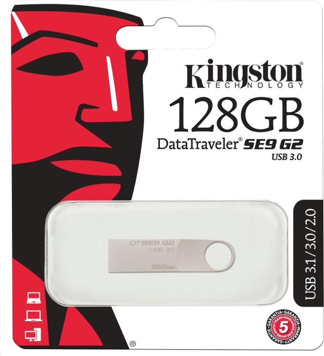 Image du produit Kingston DataTraveler SE9 G2 (128 Go)
