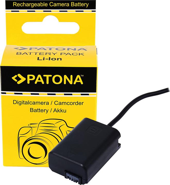Actual product image Patona D-TAP Coupler Sony NP-FW50