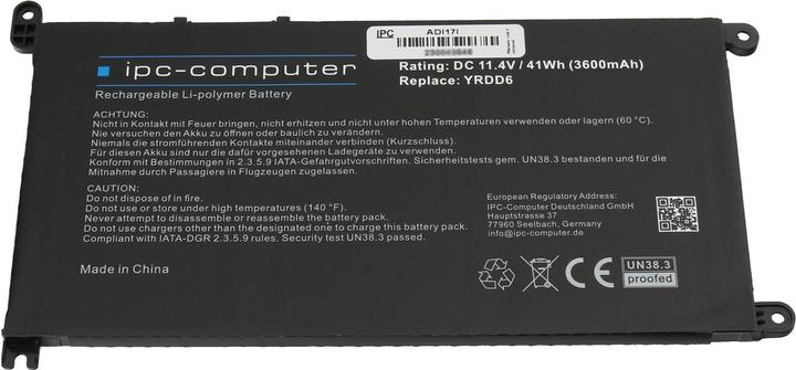 Image du produit IPC WJPC4 (3 cellules, 3600 mAh)