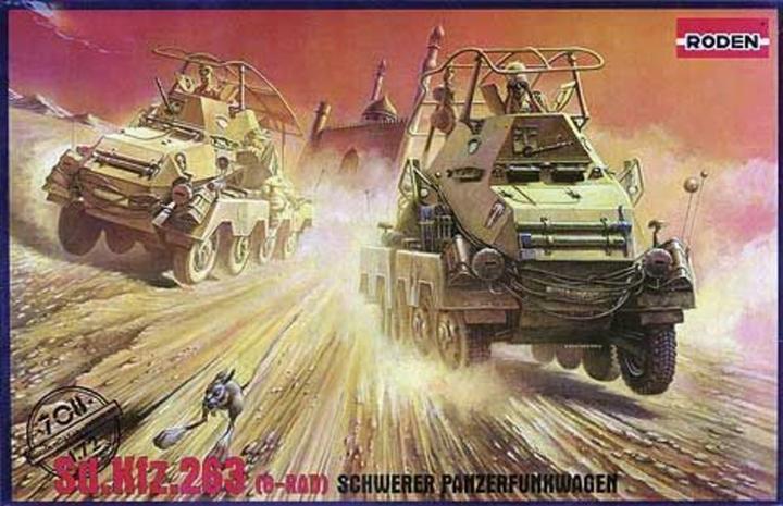 Immagine prodotto Roden Sd.Kfz. 263 (8 ruote) Carro radio pesante corazzato