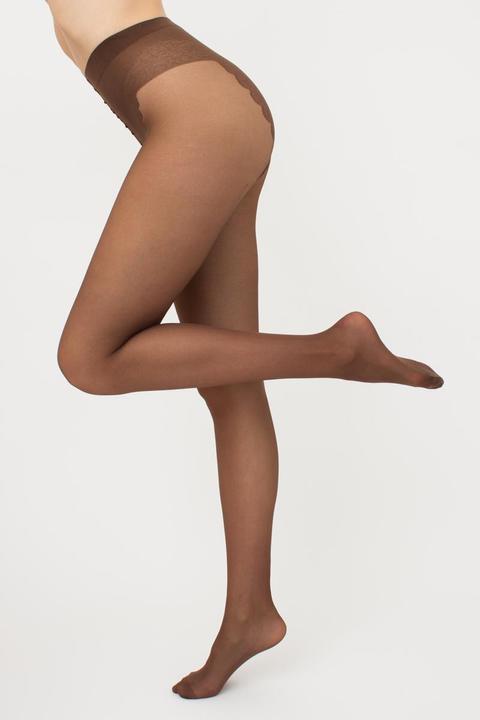 Immagine prodotto Giulia Chic 20 bikini Collant moda, colore cappuccino, taglia 40-42 (20 DEN, 40 - 42)