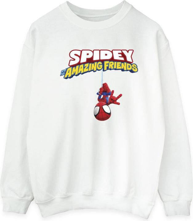 SpiderMan Hanging Upside Down Sweatshirt (XXL)