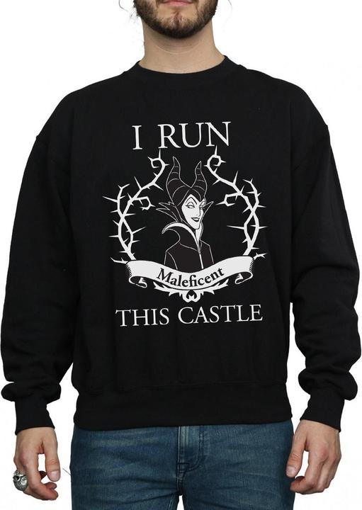 Disney Maleficent I Run This Castle Sweatshirt (S)