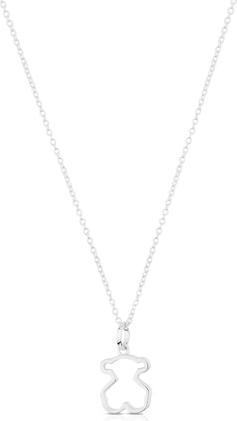Actual product image Tous - Charming silver necklace with a Galaxy 614784500 bear (chain. pendant)