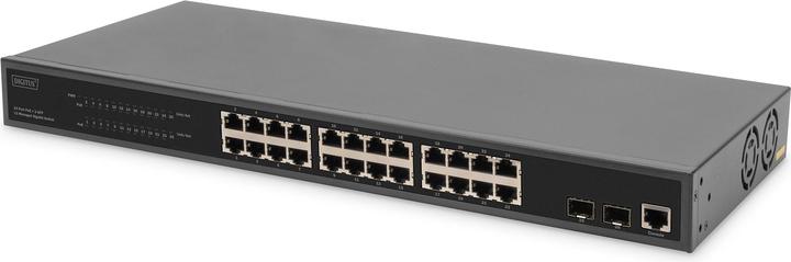 Immagine prodotto Digitus Switch Gigabit Ethernet PoE gestito L2 24 porte (24 Porti)