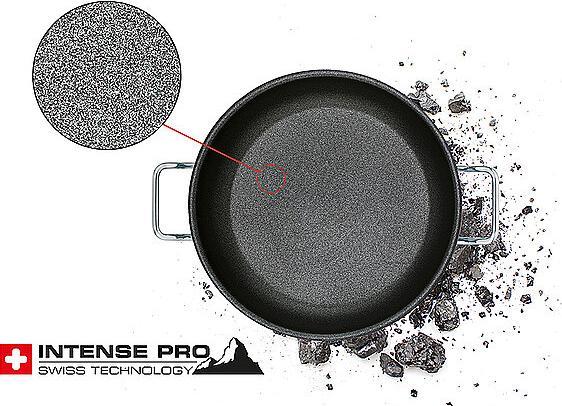 Immagine prodotto Spring Padella alta VULCANO INTENSE PRO 28 cm antiaderente INDUZIONE (28 cm, Padella per friggere)