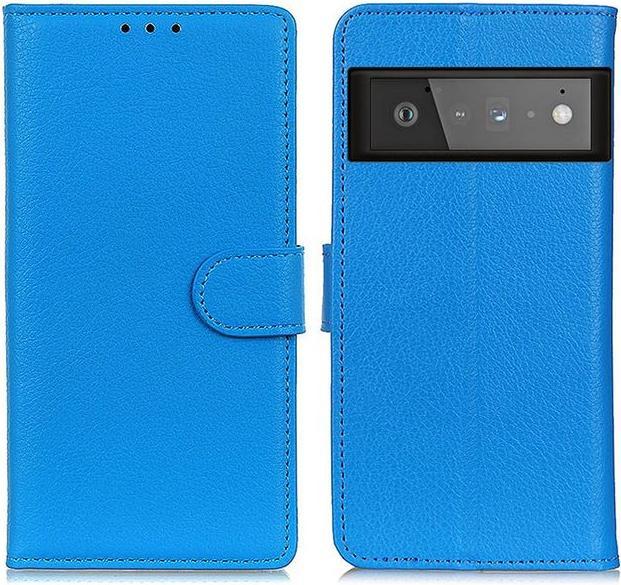 Actual product image MU Classic Litchi Leather Bookcover Series (Google Pixel 6 Pro)