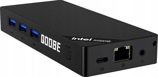 Actual product image HP Mini-PC Qoobe SUC N100/16GB/512GB SSD/Windows 11 Pro black (16 GB, 512 GB)
