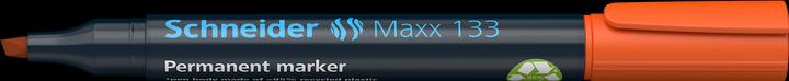 Image du produit Schneider Marqueur permanent Maxx 133, 1+4 mm, orange (Orange, 4 mm, 1 x)