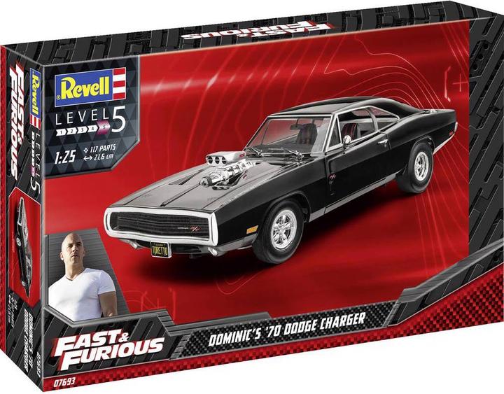 Produktbild Revell 1:24 Fast & Furious - Dominics 1970 Dodge Charger