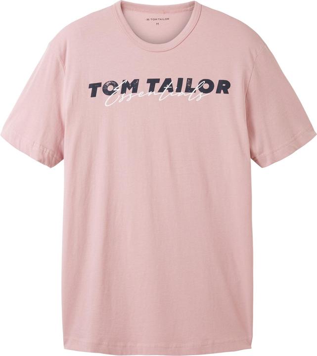 Image du produit Tom Tailor T-Shirt Kurzarmshirt mit Front-Logo-Print (XXL)