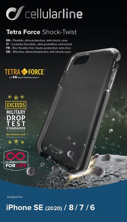 Immagine prodotto Cellularline Tetraforce Shock-Twist (Apple iPhone SE (terza generazione))