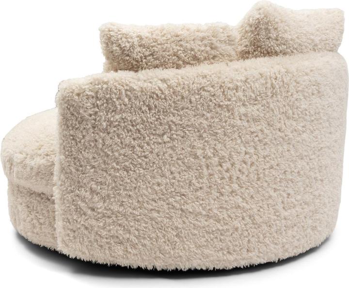 Produktbild Rivièra Maison Carmin Daybed with 3 Pillows, poodle weave, white lion