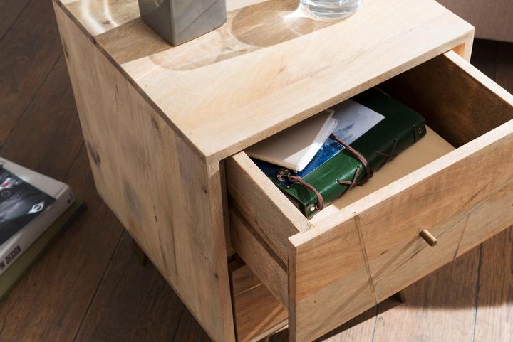 Actual product image FineBuy Bedside table (40 x 40 x 56 cm)