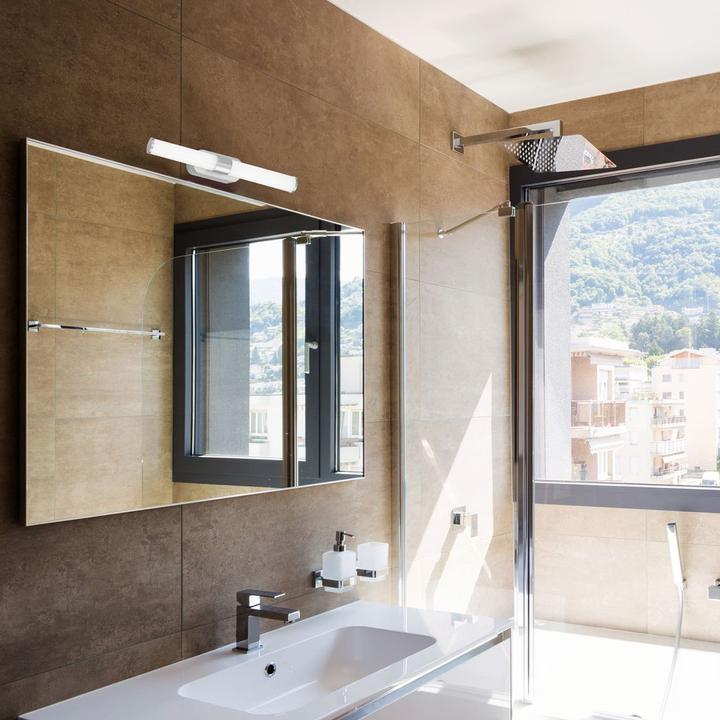 Immagine prodotto B.K.Licht Lampada da bagno a LED, cromo opaco, 1xLED/7W