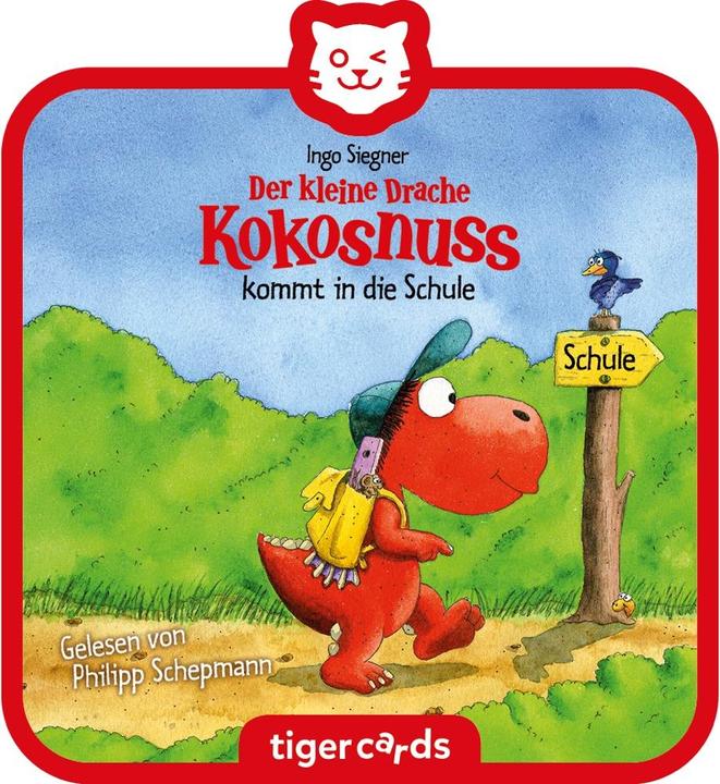 Produktbild Tigermedia Tigercard Der kleine Drache Kokosnuss kommt in die Schule (Deutsch)