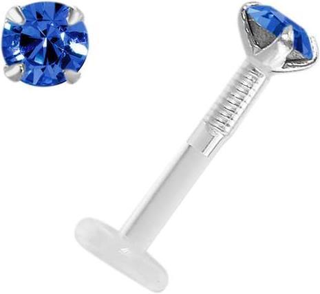 Immagine prodotto Bijouteria Piercing (Bioplastica, Argento 925, Cristallo premium)