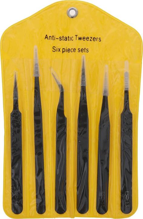 Productafbeelding OEM Set van 6 precisie pincetten