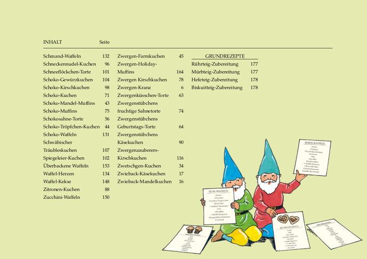 Produktbild Zwergenstübchen Das grosse Backbuch (Deutsch, Manfred Rohrbeck, Eva Zeidler, Elke & Timo Schuster, Johanna Ignjatovic, Timo Schuster, 2022)