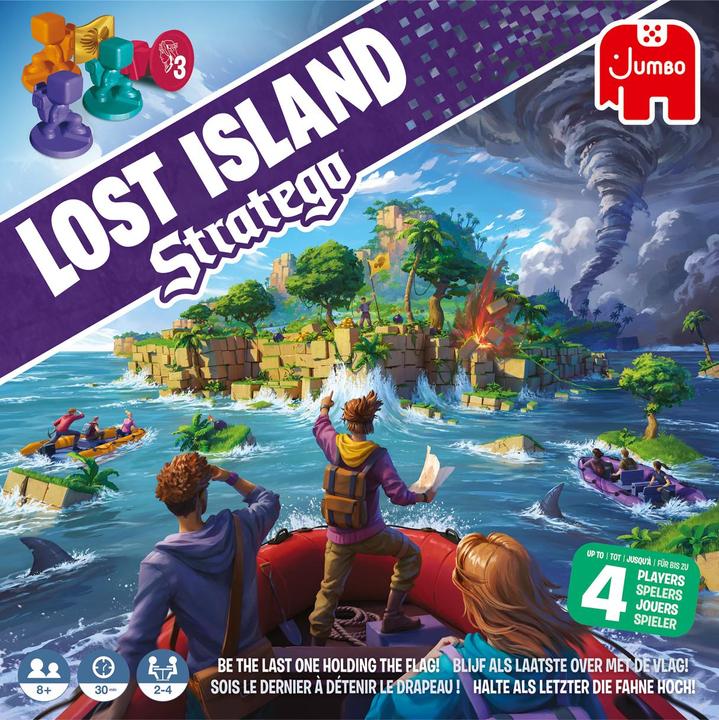 Produktbild Jumbo Stratego Lost Island, d/f/i (Deutsch, Französisch, Italienisch)