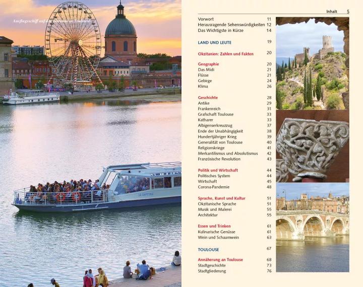 Produktbild Reiseführer Toulouse, Albi, Carcassonne (Deutsch, Heike Bentheimer, 2022)