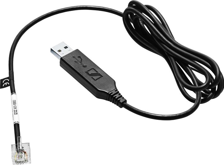 EPOS CEHS-CI 02 Elektronischer Hook-Switch Adapter für Headset, VoIP-Telefon