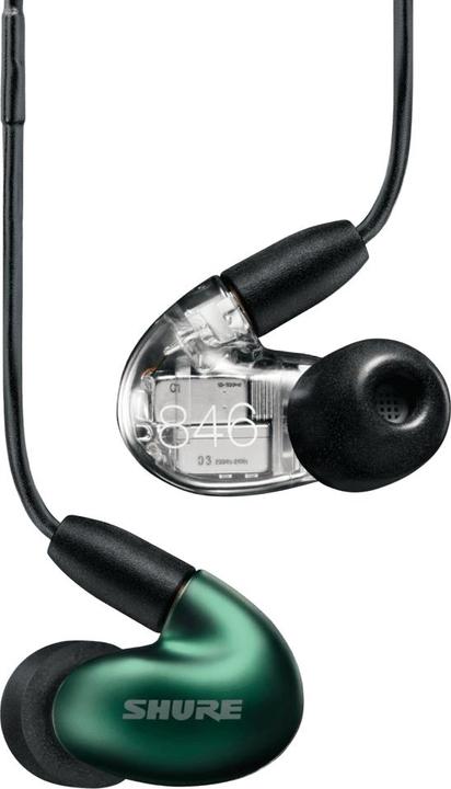 Image du produit Shure Écouteurs intra-auriculaires SE846 2ème génération - Jade (ANC, Filaire)
