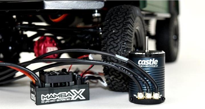 Produktbild Castle Creations Brushless-Antriebsset Mamba X Combo 1406-2850kV