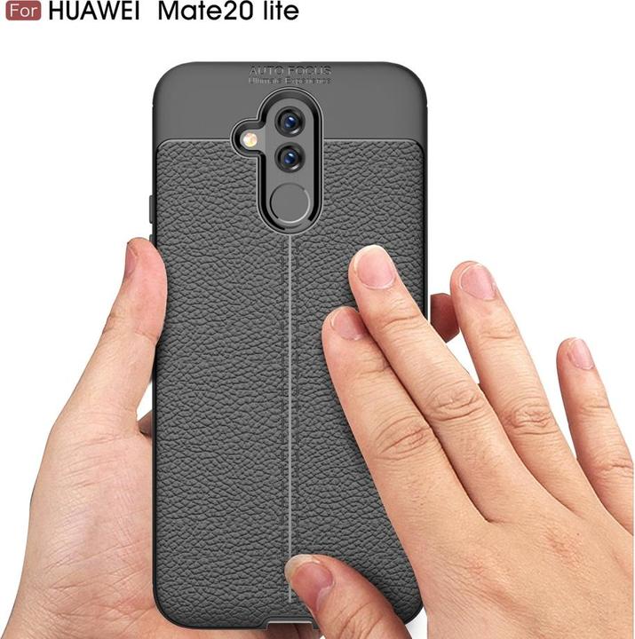 Image du produit Screenguard Huawei Mate 20 Lite Housse en cuir Design TPU Cover (Mate 20 Lite)