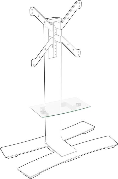 Erard Black Shelf for Will (AV-Halter)
