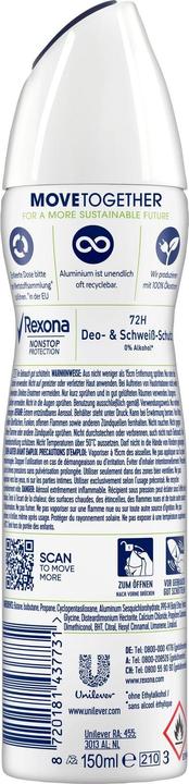Immagine prodotto Rexona Controllo dello stress delle donne (Getto vaporizzato, 150 ml)