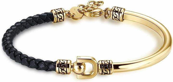 Brosway Stylish men's gold-plated knocker bracelet BKC15