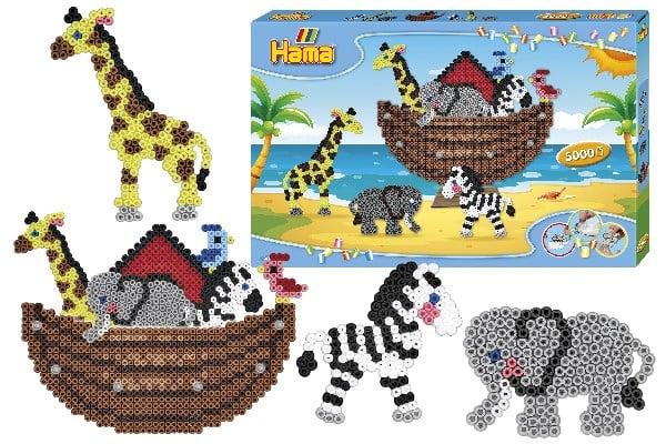 Actual product image Hama Perlen Strijkkralenset - Ark van Noach, 5000st.