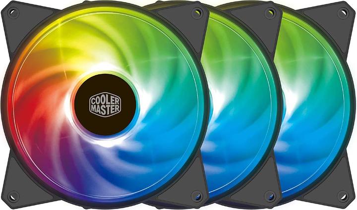 Actual product image Cooler Master MasterFan MF120R ARGB (120 mm, 3 x)