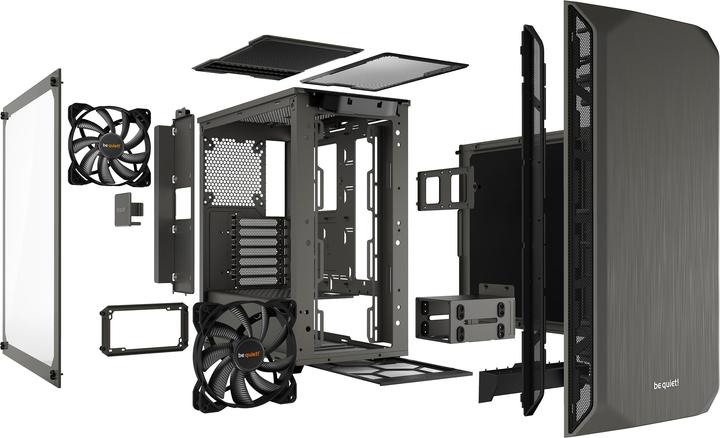 Actual product image be quiet! Pure Base 500 (ATX, mATX, Mini-ITX)