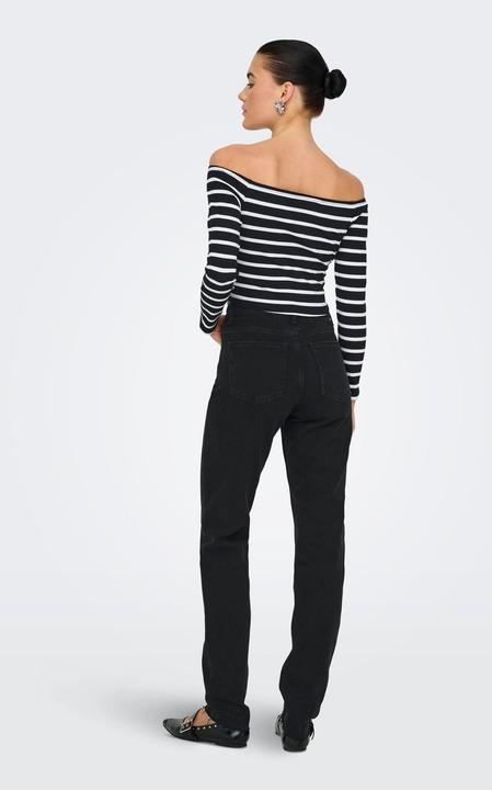 Actual product image Only ONLEMILY High waist straight cut jeans Straight fit jeans (W29/L30)