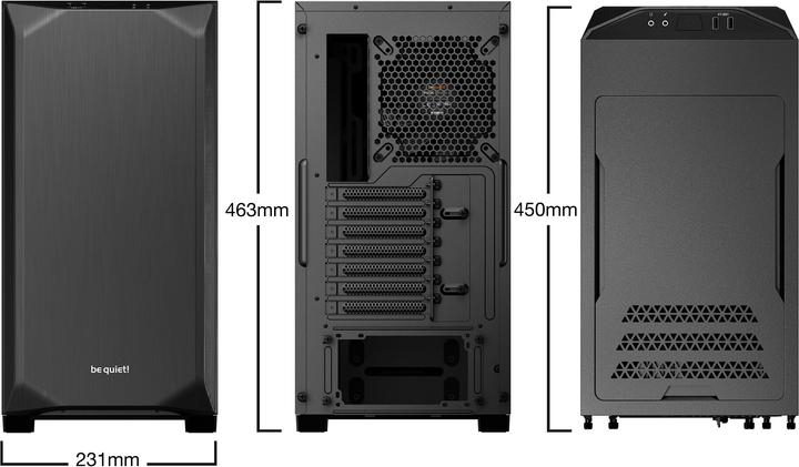 Image du produit be quiet! Pure Base 500 (ATX, mATX, Mini-ITX)