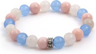 Beneto Jade and jade bead bracelet MINK08 / 17 (L)